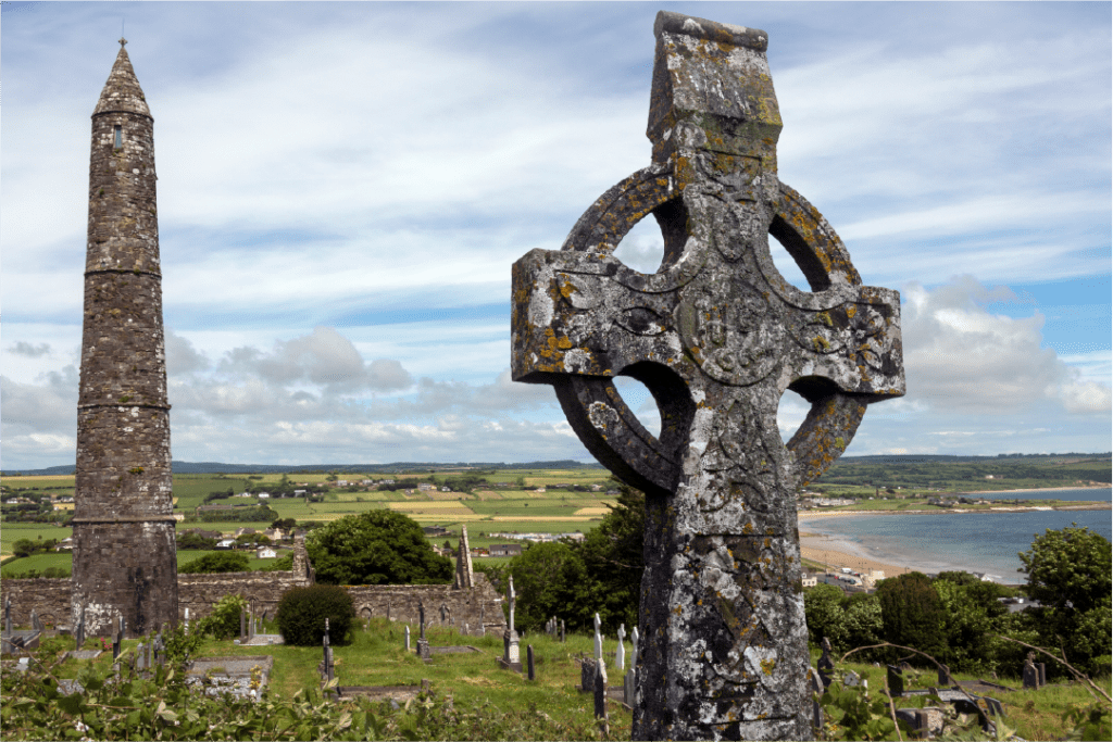 Ardmore Celtic Cross and Round Tower